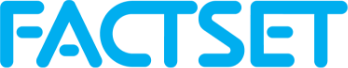 Logo von FactSet, Anbieter hochwertiger Finanzinformationen