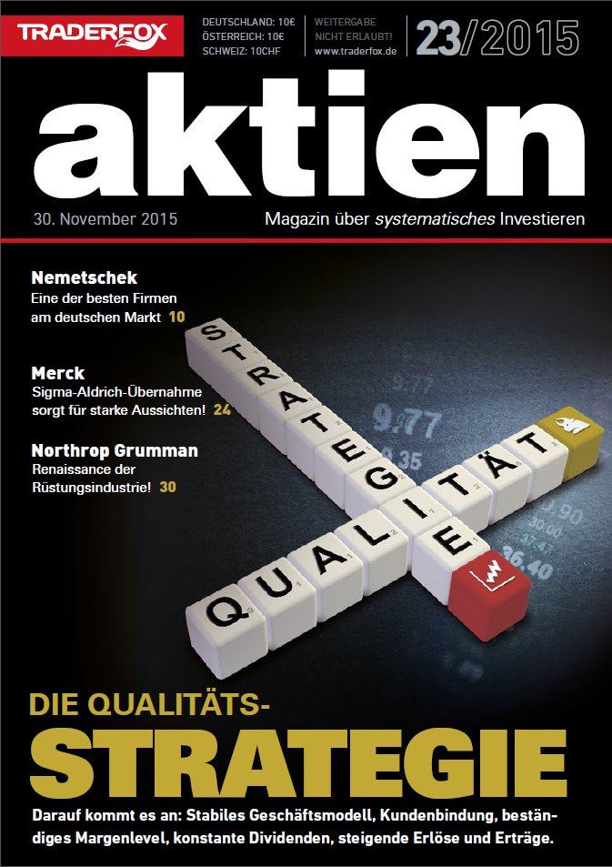 Cover "aktien" Magazin Nr. 23