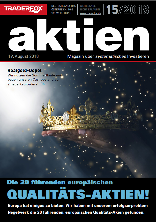 Cover aktien Magazin Nr. 15