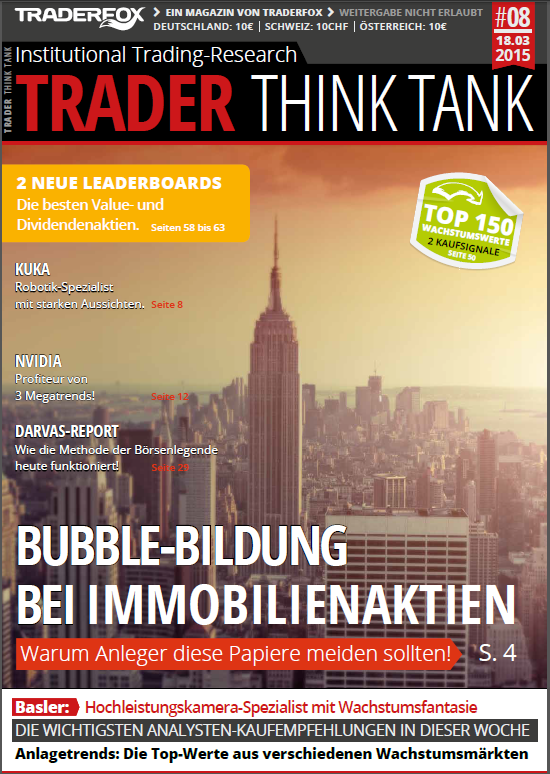 Cover Trader Think Tank Magazin Nr. 008