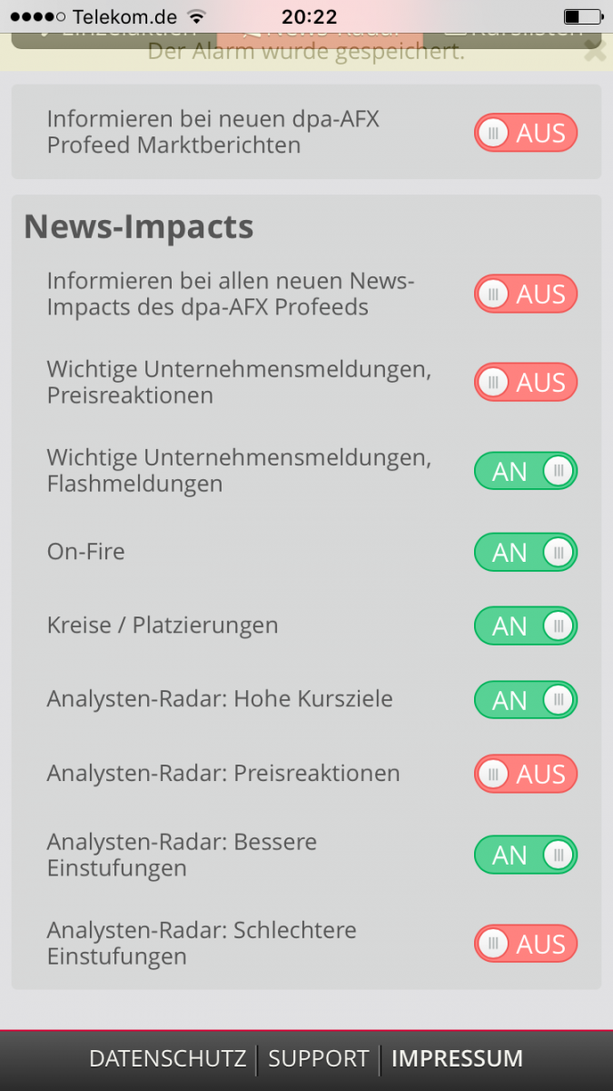 dpa AFX ProFeed App