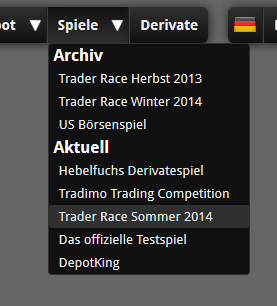 Trader Race Börsenspiel