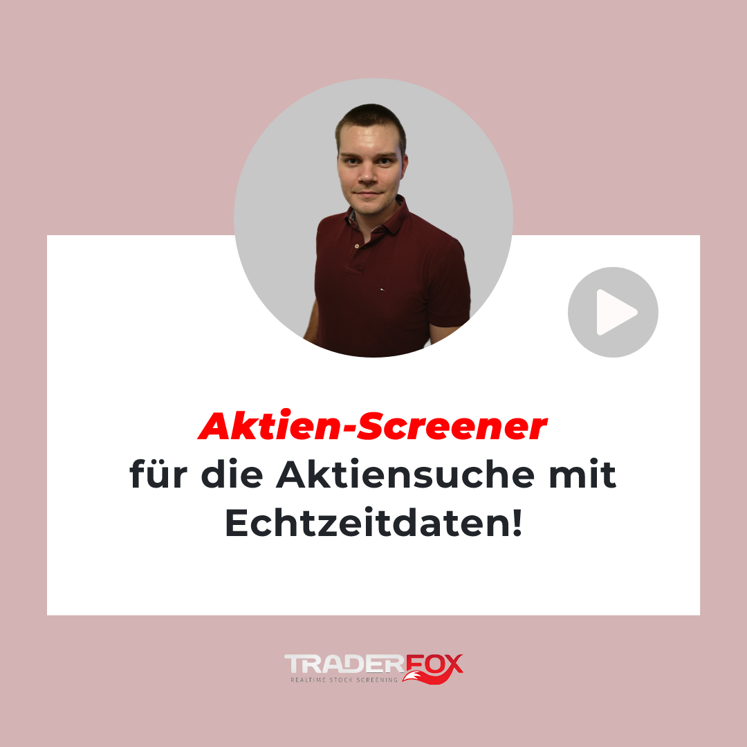 Aktien-Screener für die Aktiensuche mit Echtzeitdaten!