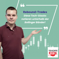 Rebound-Trades - Diese Tech-Stocks notieren unterhalb der Bollinger Bänder!