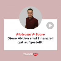 Piotroski F-Score - Diese Aktien sind finanziell gut aufgestellt!